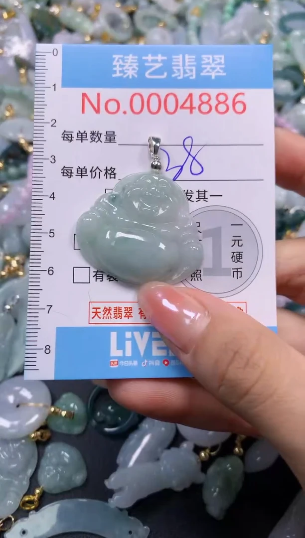 颈饰未镶嵌翡翠4886