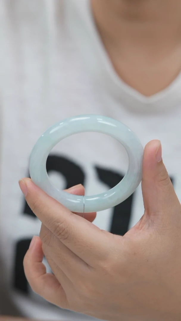 未镶嵌手镯翡翠翡翠手镯圆条L0344