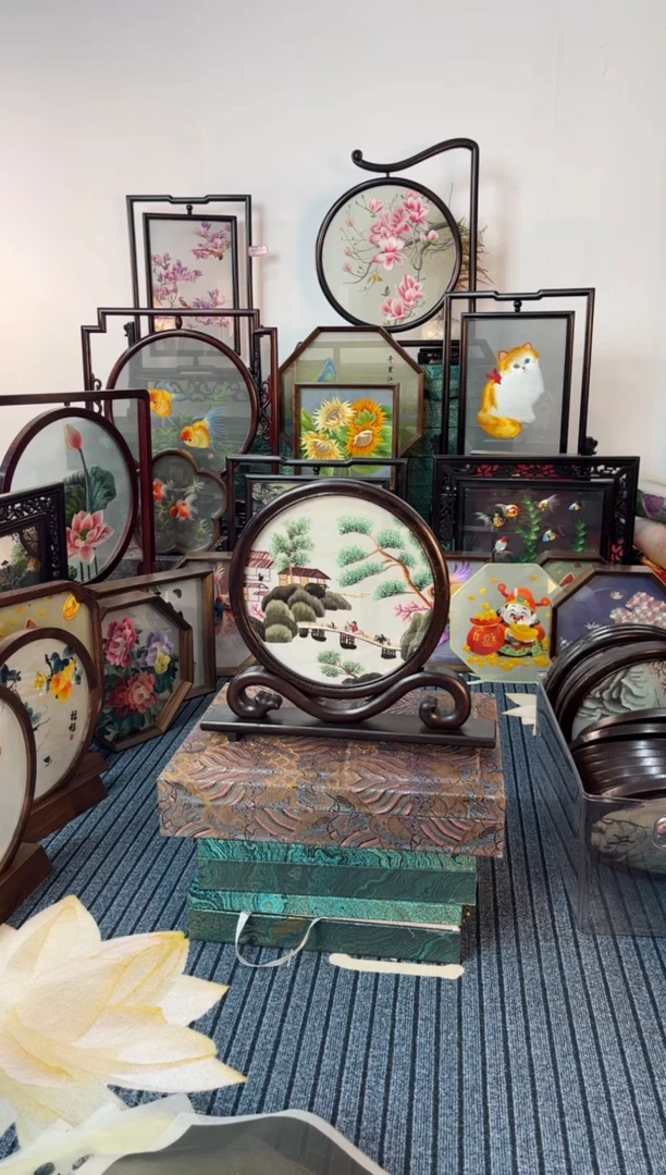 刺绣苏绣手工刺绣绣品