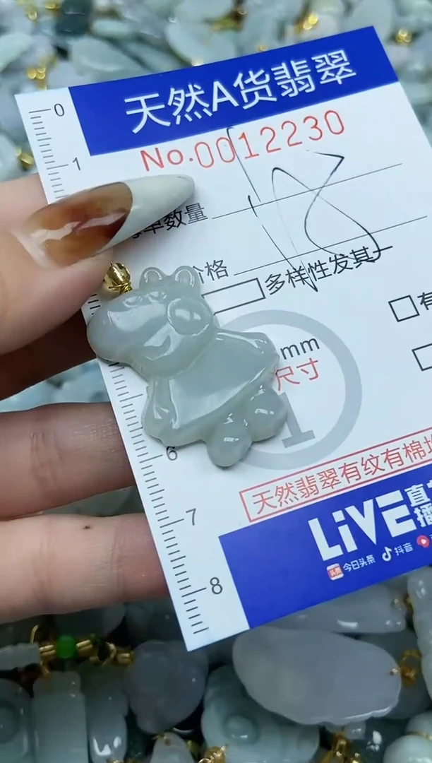 【闪购商品】翡翠颈饰未镶嵌天然A货翡翠