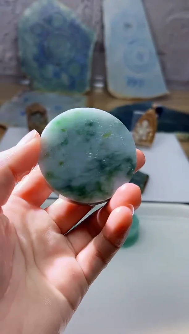 裸石翡翠天然翡翠A货玉 南 841