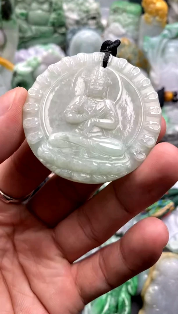 吊坠(不含链)未镶嵌翡翠1