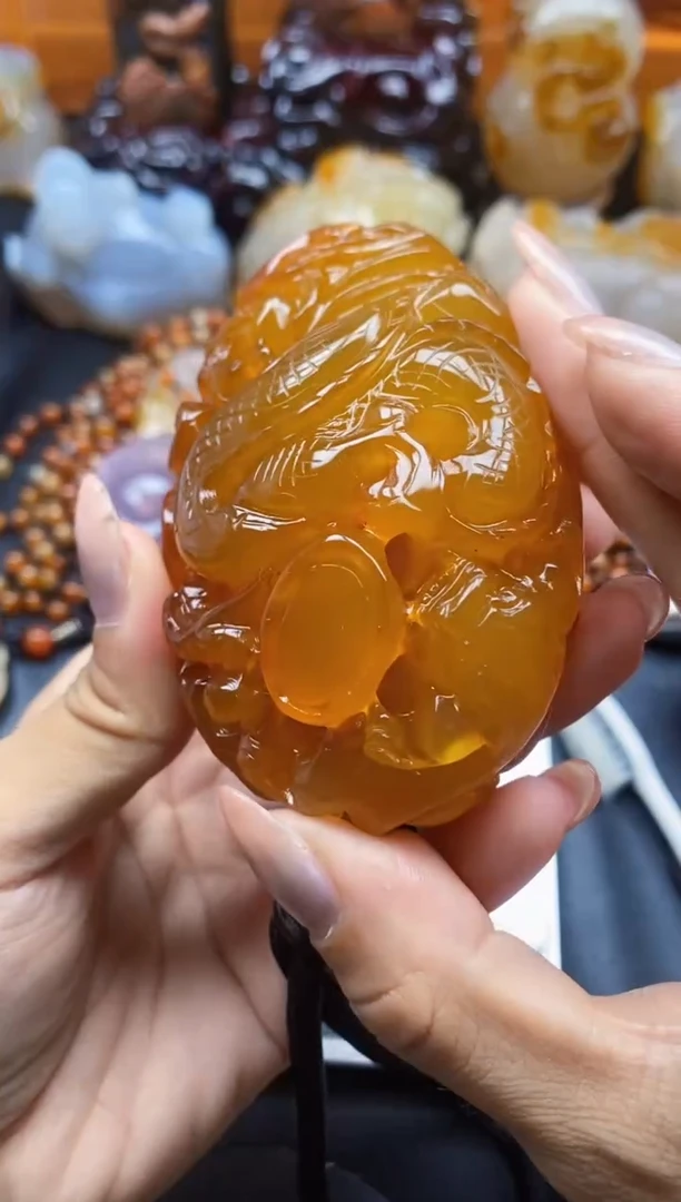 玛瑙/玉髓颈饰未镶嵌l