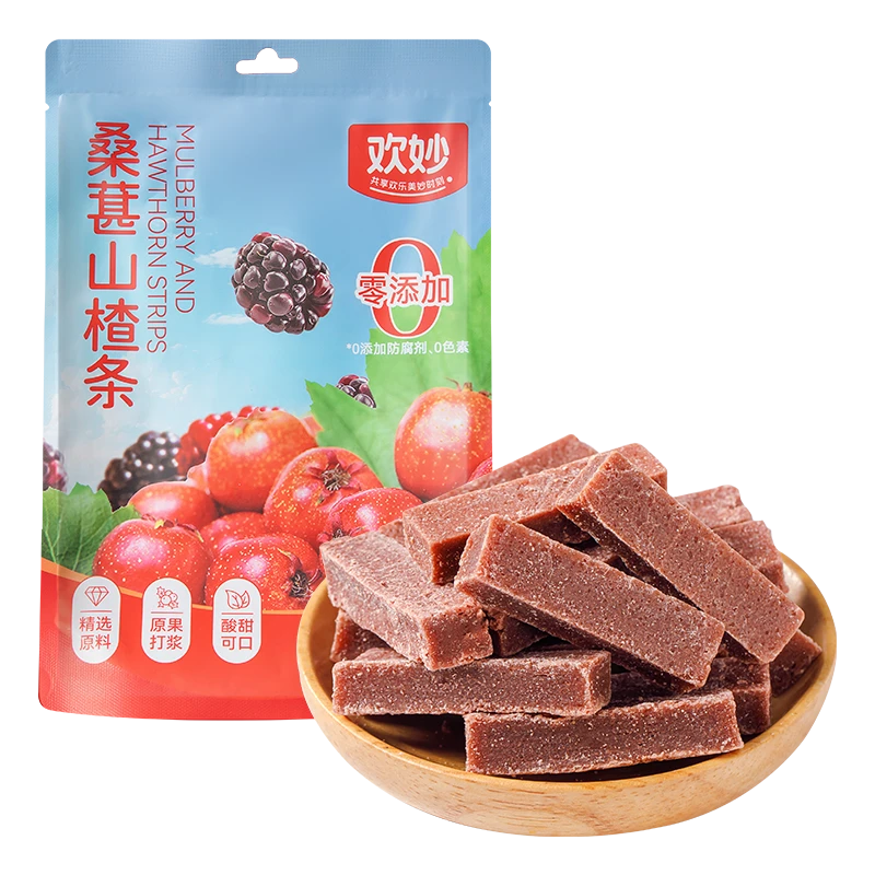 欢妙桑葚山楂条300g