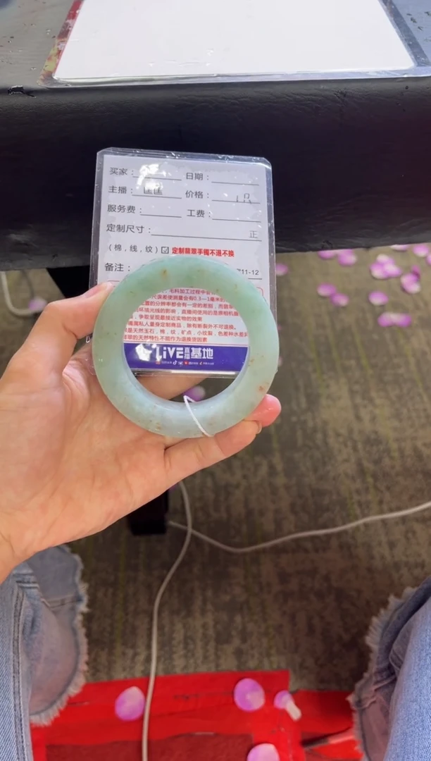 未镶嵌手镯定制翡翠用****4定制手镯不退不换