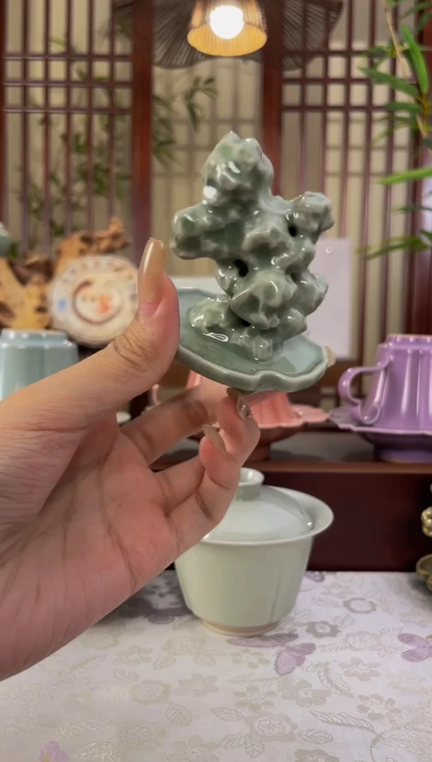 北溪堂-焦月色太湖石线香插