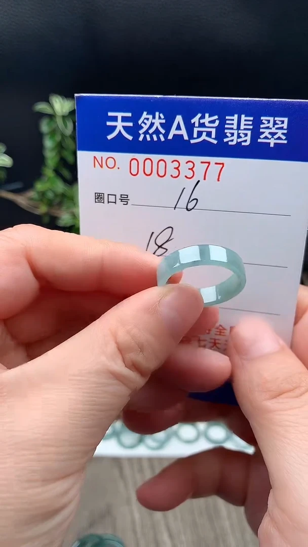 未镶嵌戒指翡翠16#