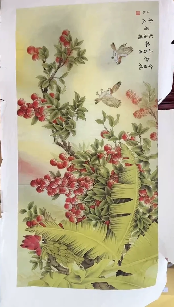 国画九霄甄选国画作品zhb050