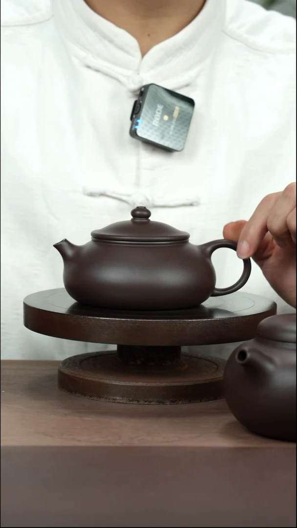 【闪购商品】紫砂茶壶80目紫泥寒江