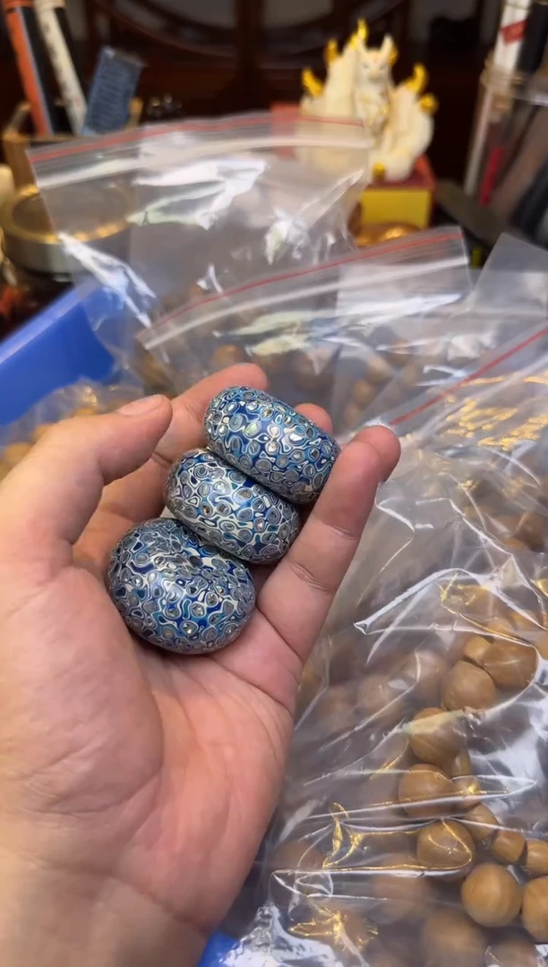 大漆工艺品吊坠大漆面包圈一个