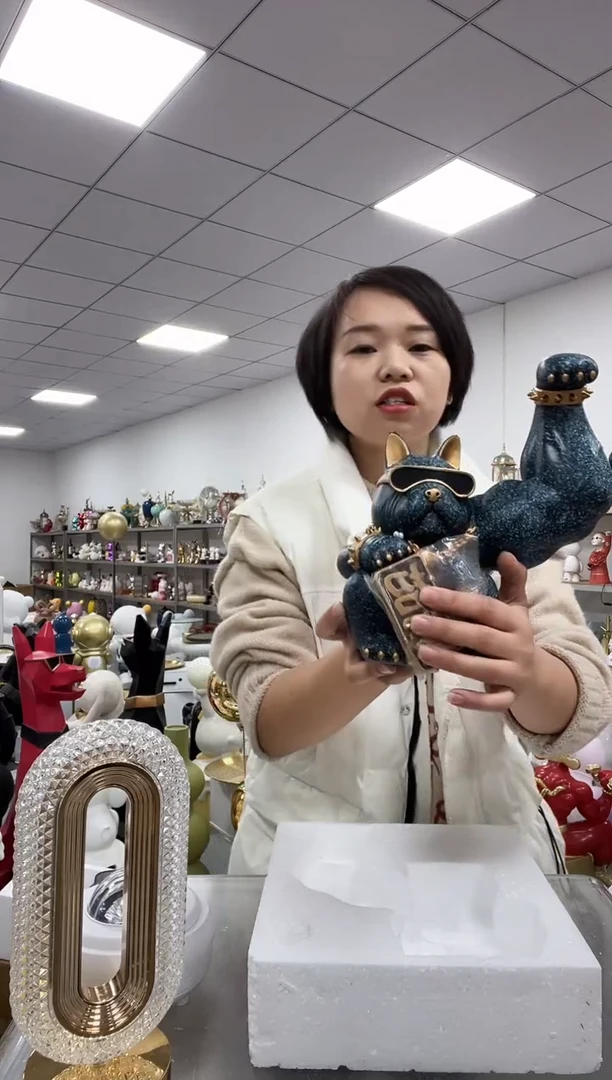 【闪购商品】悦美大力肌肉狗蓝色小号招运（包装不好）