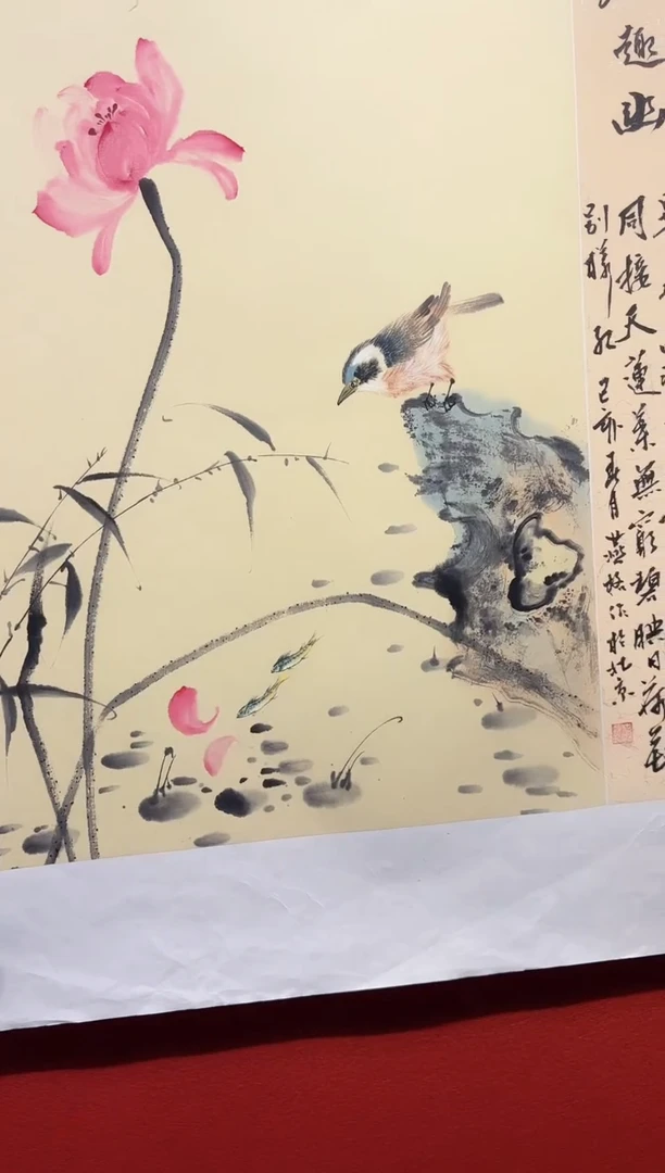 国画秦燕格国画手绘作品Y14