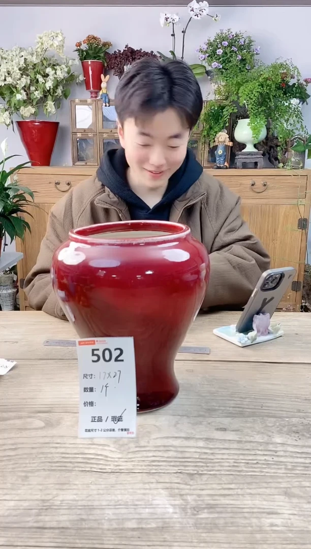 小玩子花盆直播编号502