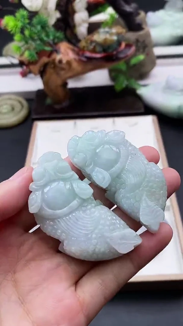 颈饰未镶嵌翡翠天然缅甸A货翡翠