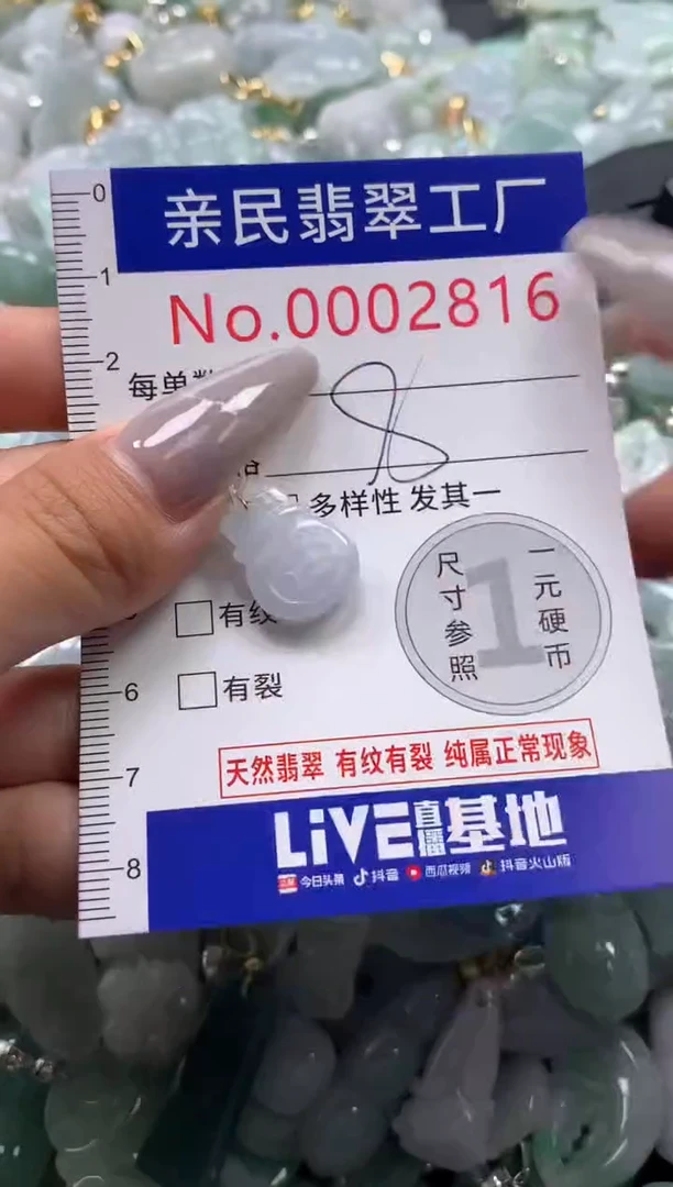 颈饰未镶嵌翡翠2816