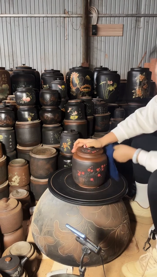 【闪购商品】壶完品茶叶罐 冬瓜  红梅