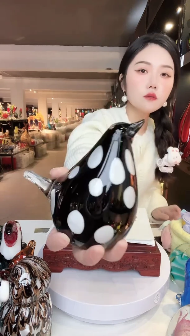 【闪购商品】茶盏琉璃摆件家居摆件微瑕