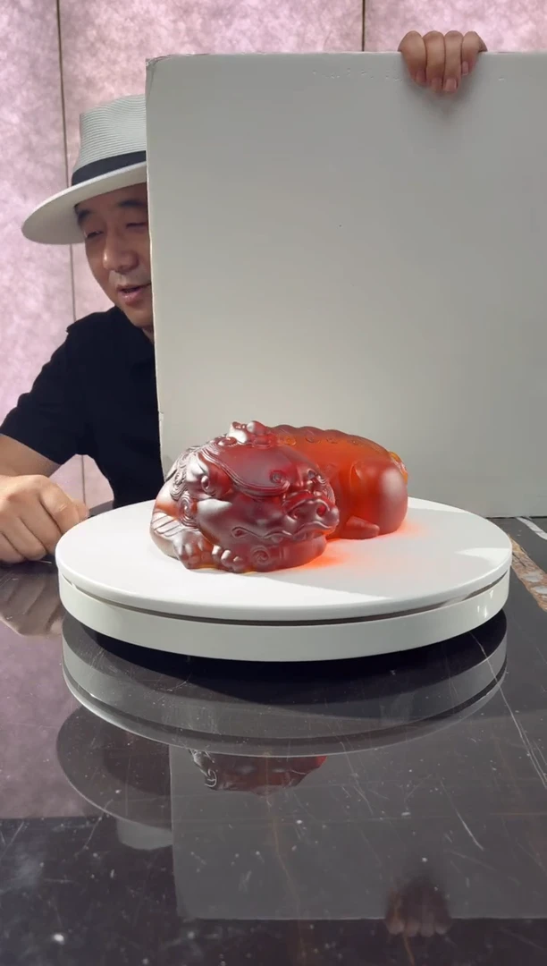 摆件璨石美学蜜蜡卧福貔貅