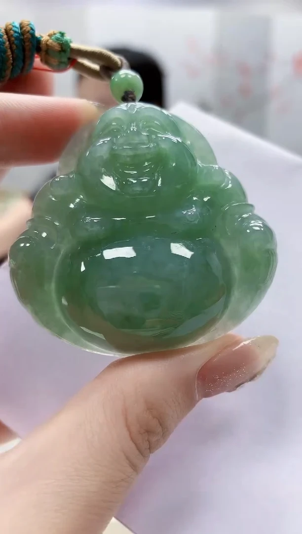 未镶嵌定制翡翠4852jw-毛货挂件7