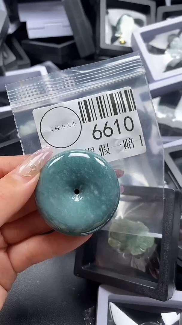 吊坠(不含链)未镶嵌翡翠6610