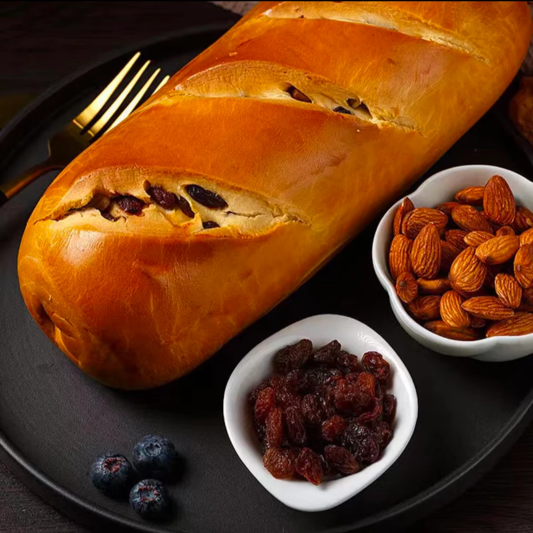 老虎滩俄罗斯风味大列巴面包含坚果仁葡萄干早餐代餐面包