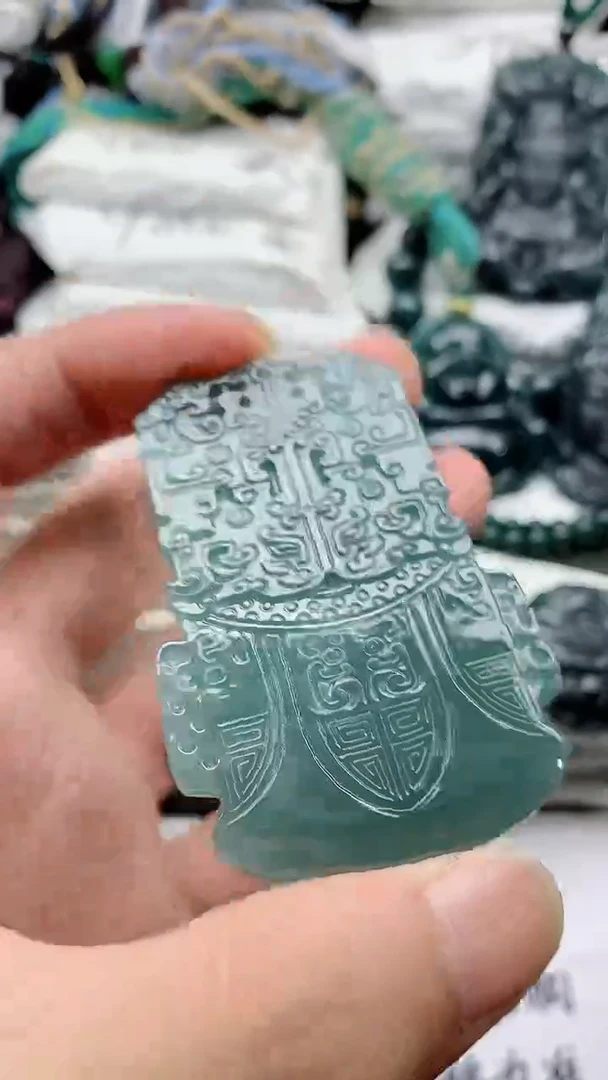 翡翠未镶嵌颈饰888