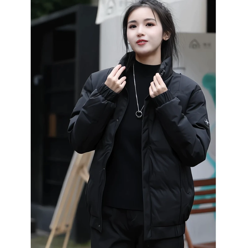 2025新款秋冬男士棉衣韩版时尚休闲冬季加棉立领面包服潮流外套男