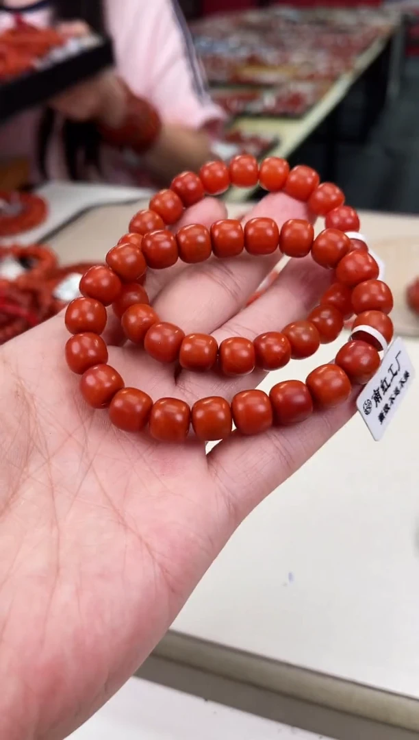 南红玛瑙大水沟老型手串10+未镶嵌（多样式发其一）
