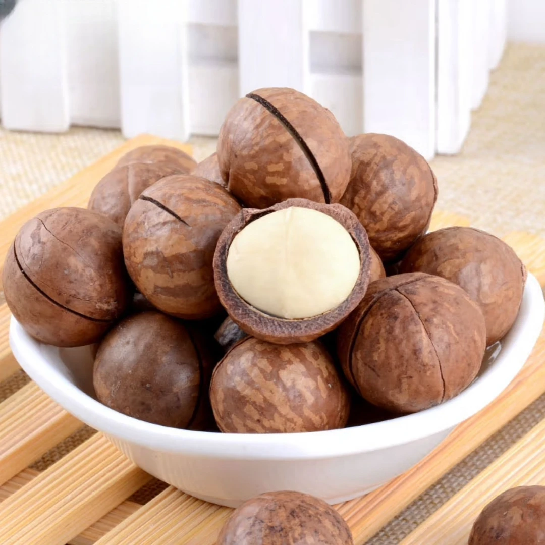 【22mm+ 2斤袋装】香浓夏威夷坚果原味果干大果新鲜营养休闲零食