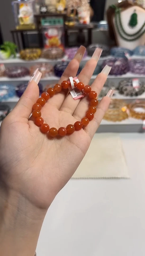 未镶嵌手链南红玛瑙南红玛瑙卡9