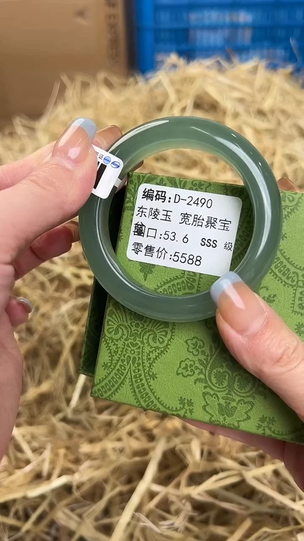 未镶嵌手镯石英质玉D-2490