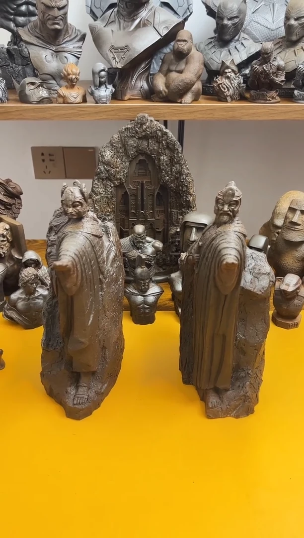 金属大*翼孤山守护神大号一对