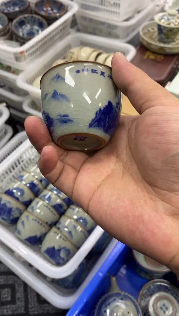 陶瓷老陶泥工艺茶具容量约50