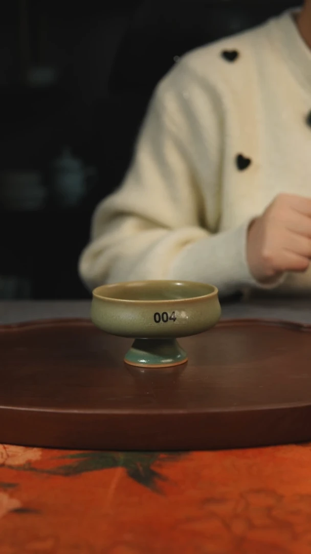 杯子瓷004  汝州原产地原矿仿古老釉