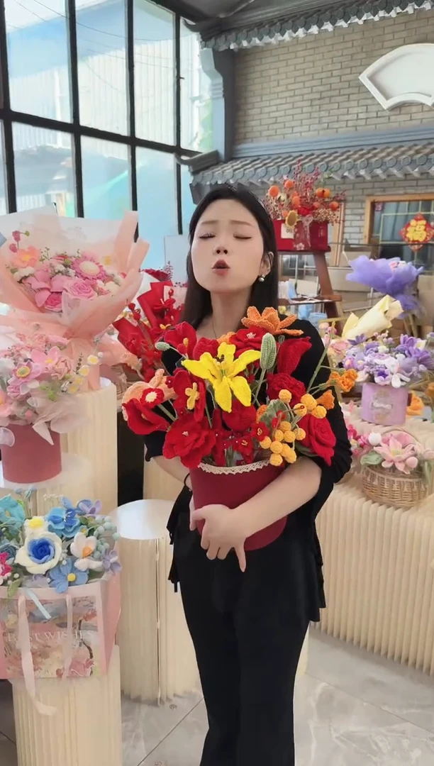 非遗手工定制花束，孤品清仓！！