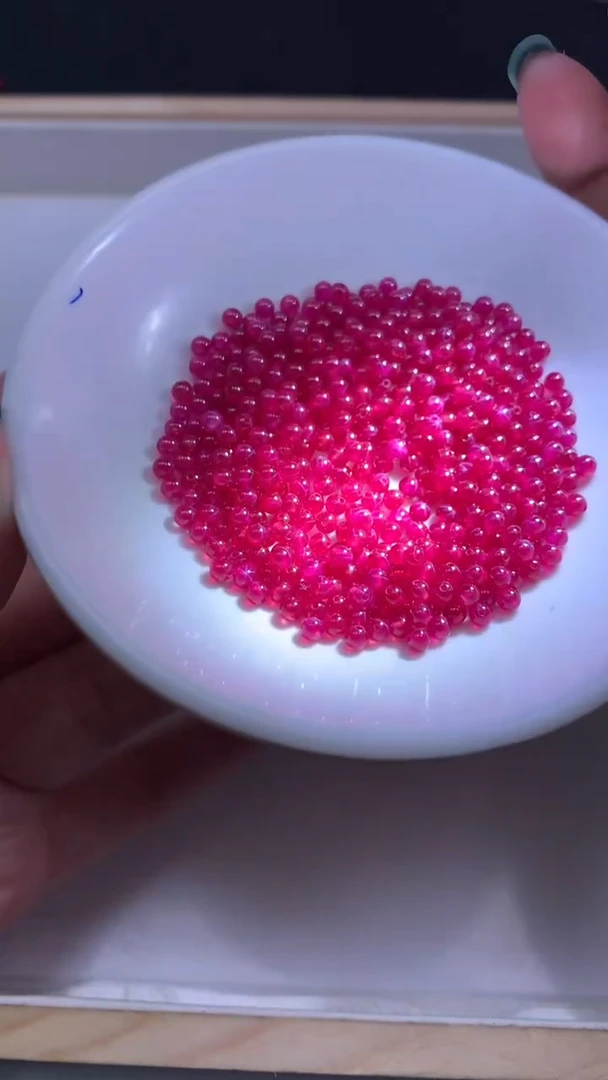 未镶嵌散珠红宝石B2153 红宝石3mm10个7.8元