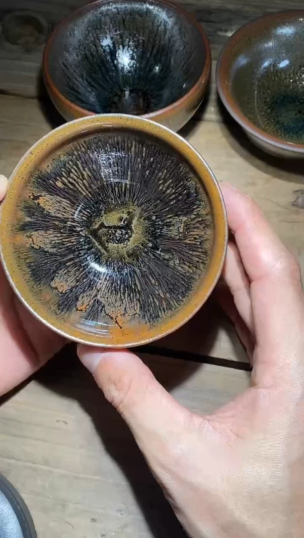 茶盏建窑建盏茶器472