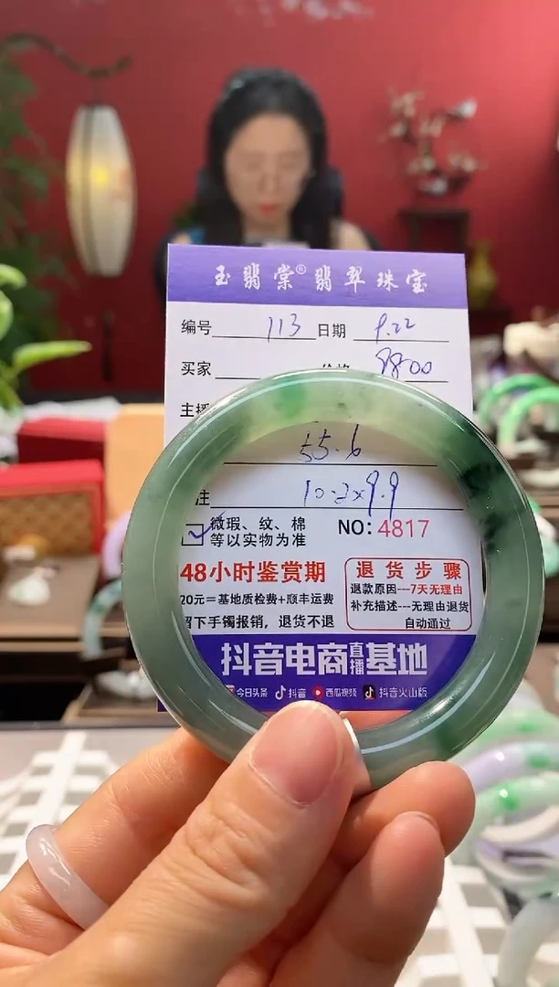 未镶嵌手镯翡翠翡翠113