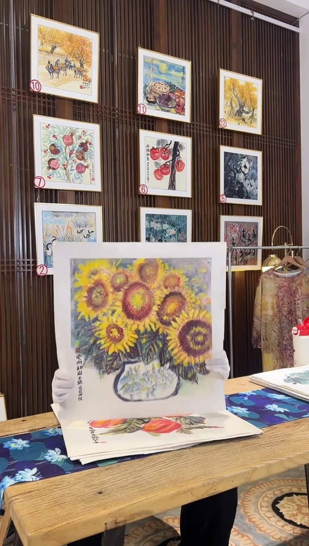 版画耿玉琨名章限量版画S