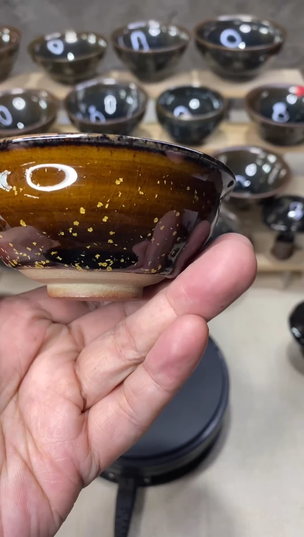 茶盏茶盏原矿原釉高端复古主人杯