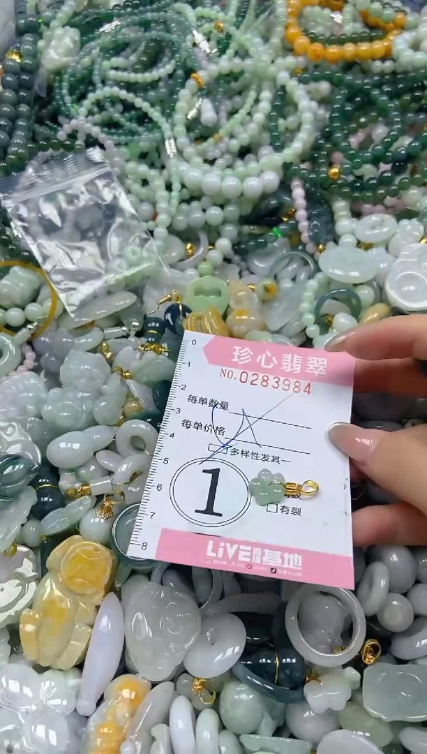 翡翠未镶嵌颈饰闪购0283984多样性发其一