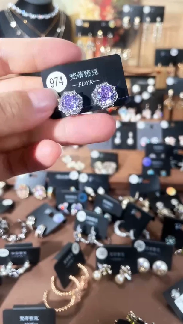 合金925银锆石梵974