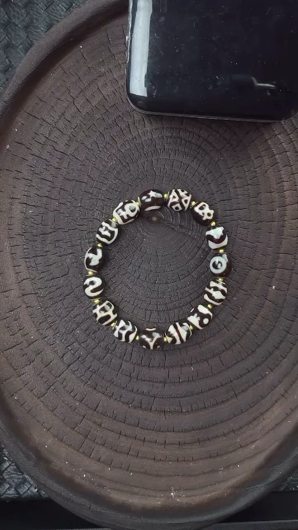 玛瑙/玉髓颈饰合金知*15颗穿好带日月星辰