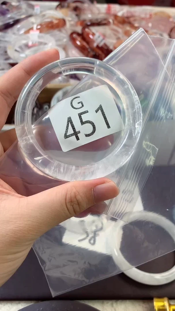 水晶手镯未镶嵌G451-55