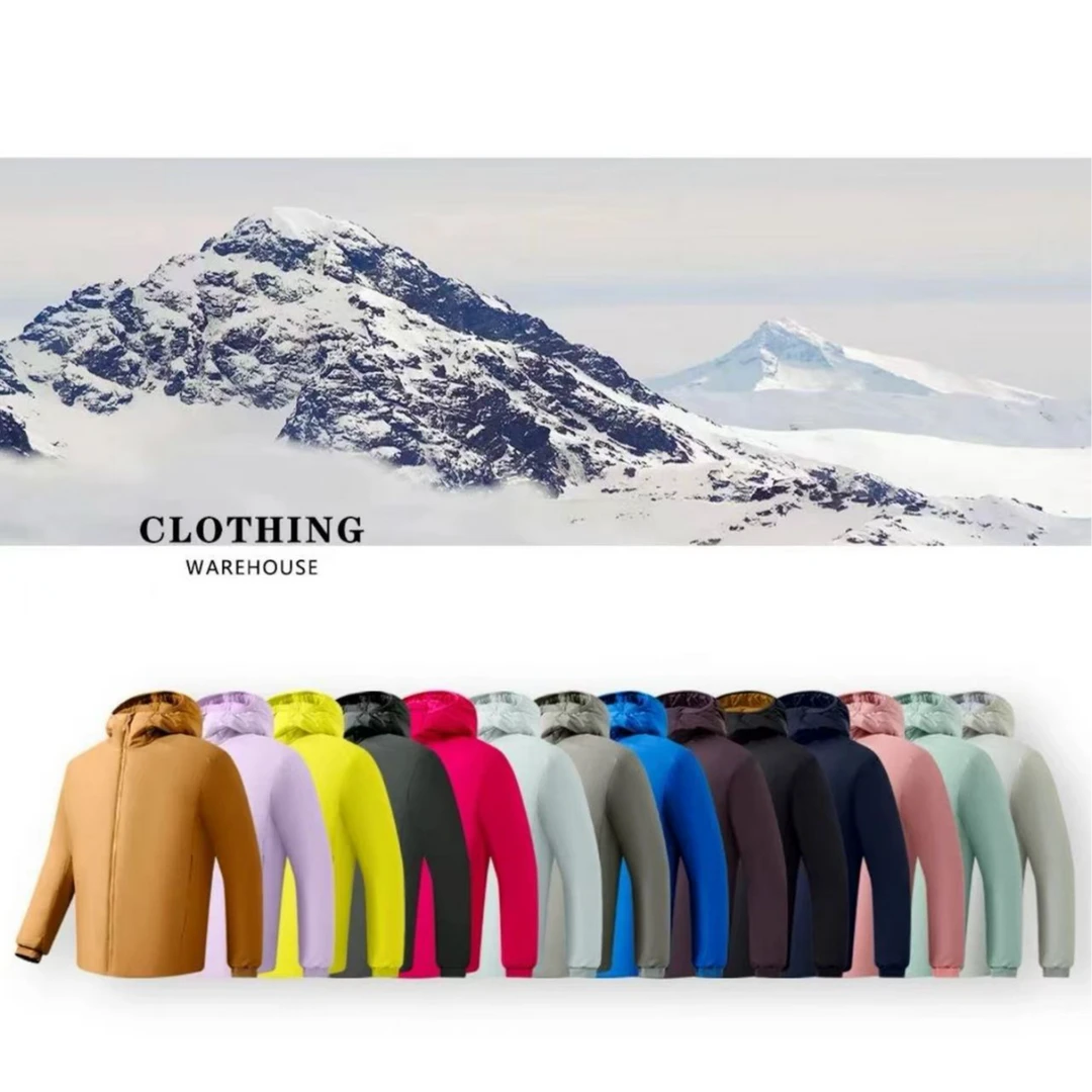 高版黑金轻量化棉衣 户外御寒泰斗连帽防风防水棉服外套男女同款