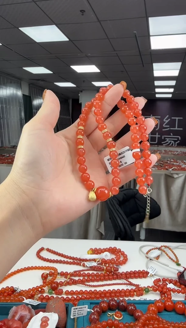 未镶嵌珠串南红玛瑙多样发其一/·8/