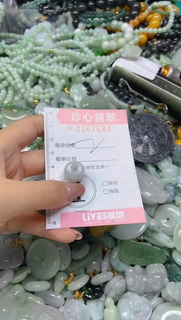 翡翠未镶嵌颈饰闪购0267683