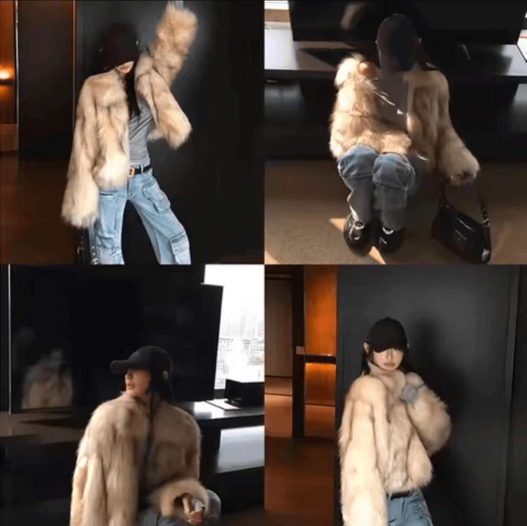 2025海宁冬款草草外套正品气质网红时尚轻奢百搭气质