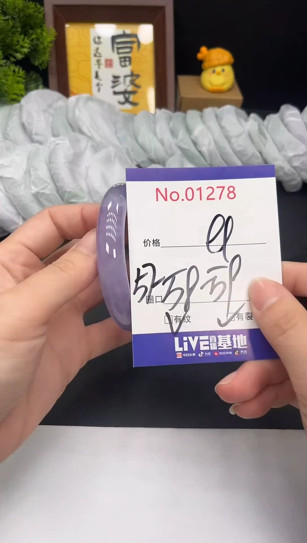 未镶嵌手镯翡翠拍下以实物为准1278