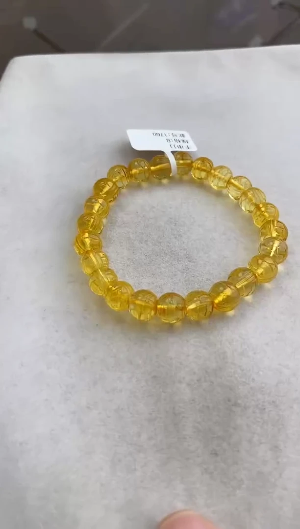 未镶嵌琥珀裸石10806102-手串